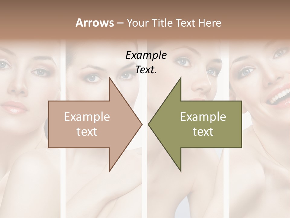 Young Skin Caucasian PowerPoint Template