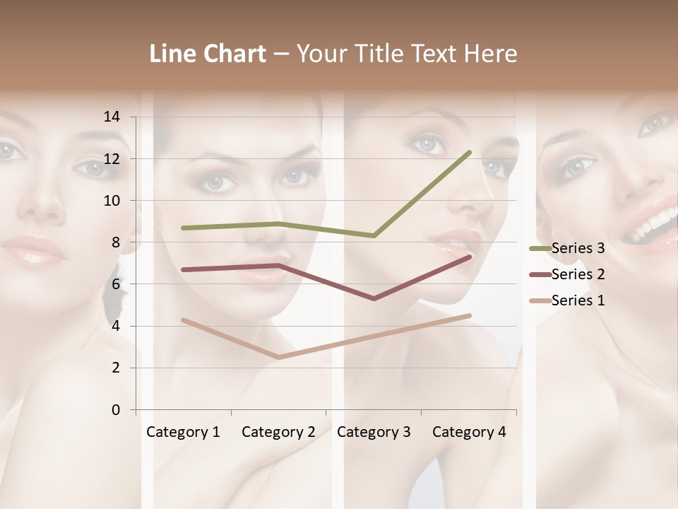 Young Skin Caucasian PowerPoint Template