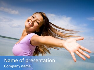 Sea Beach One PowerPoint Template