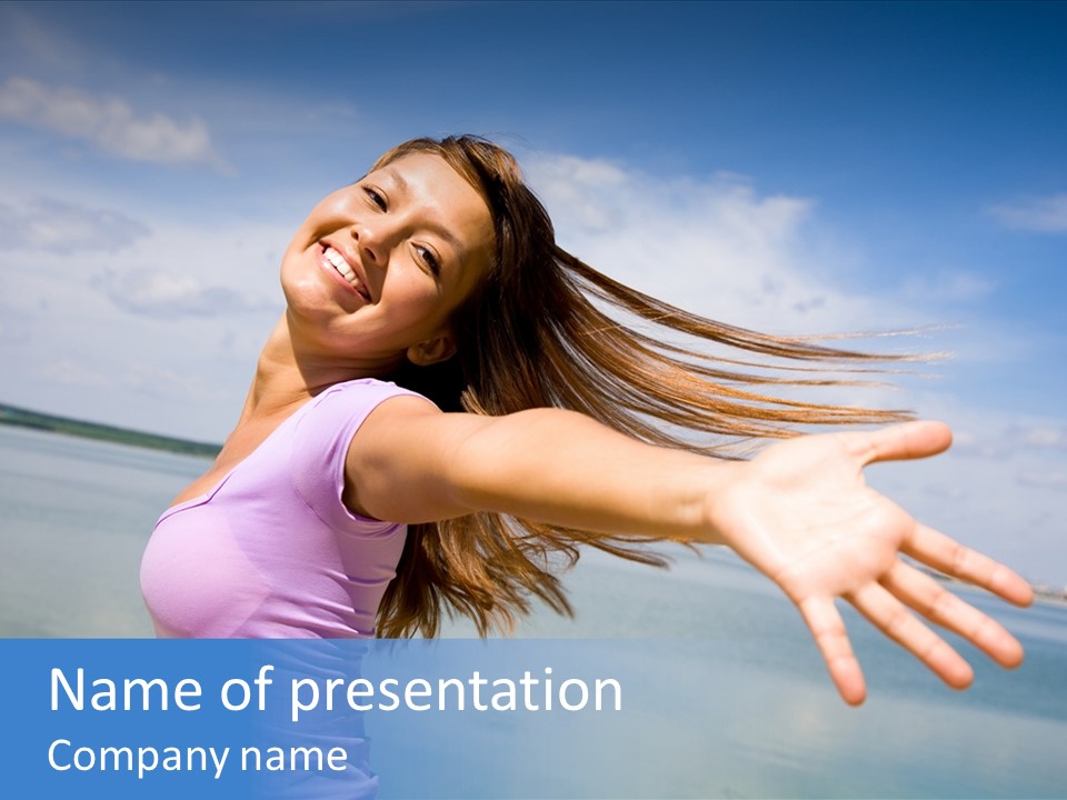 Sea Beach One PowerPoint Template