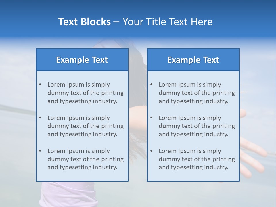 Sea Beach One PowerPoint Template