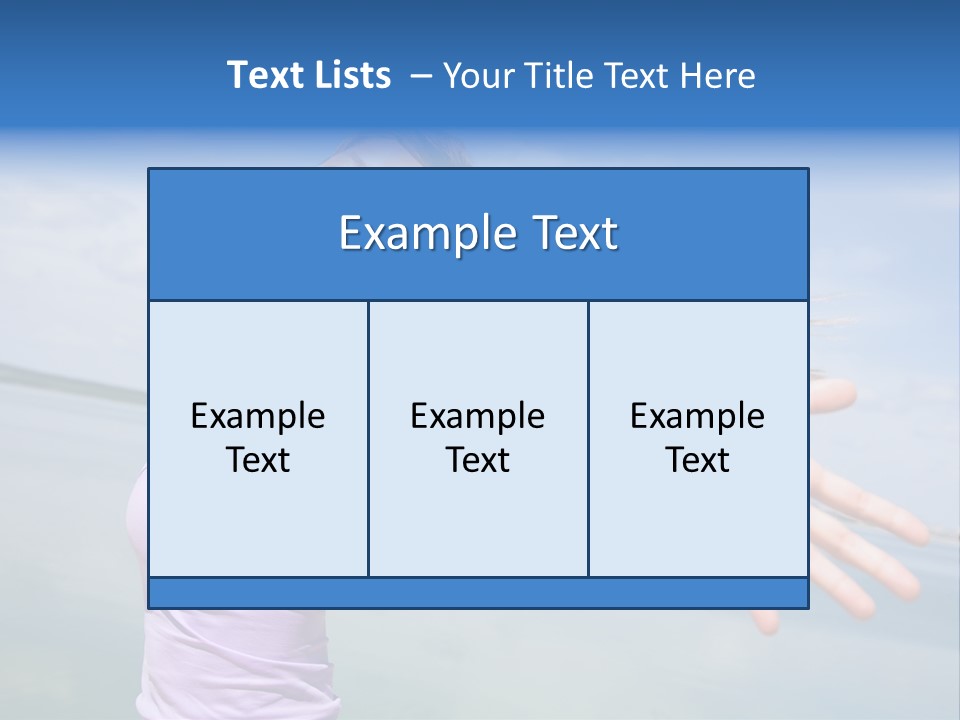 Sea Beach One PowerPoint Template
