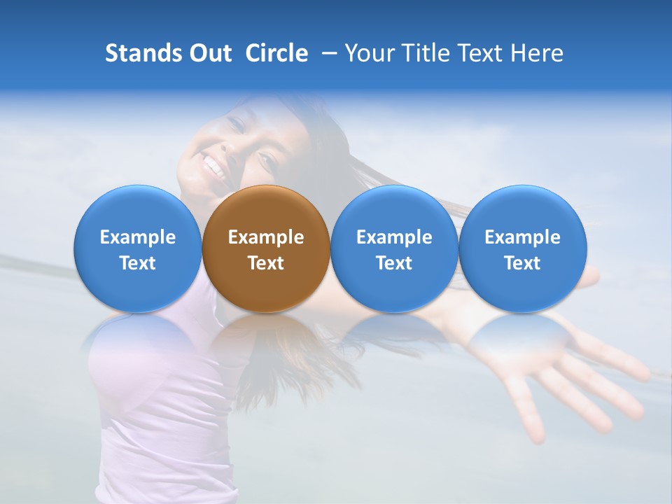 Sea Beach One PowerPoint Template