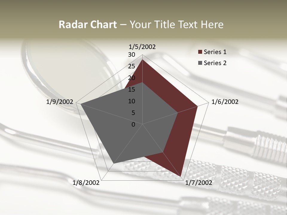 Dentistry Background White PowerPoint Template
