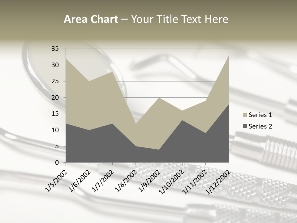 Dentistry Background White PowerPoint Template