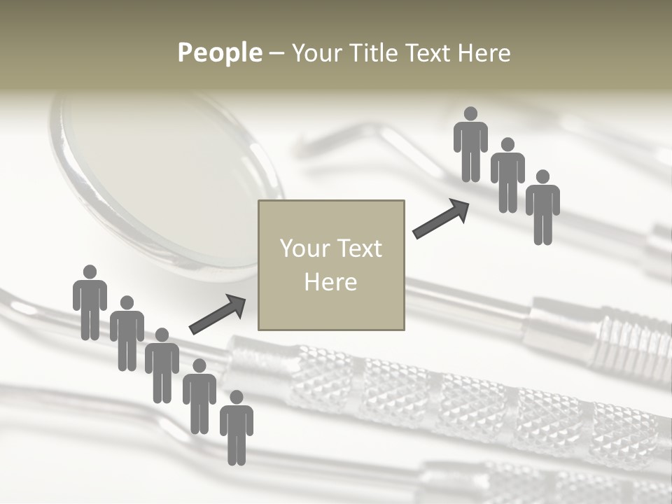 Dentistry Background White PowerPoint Template