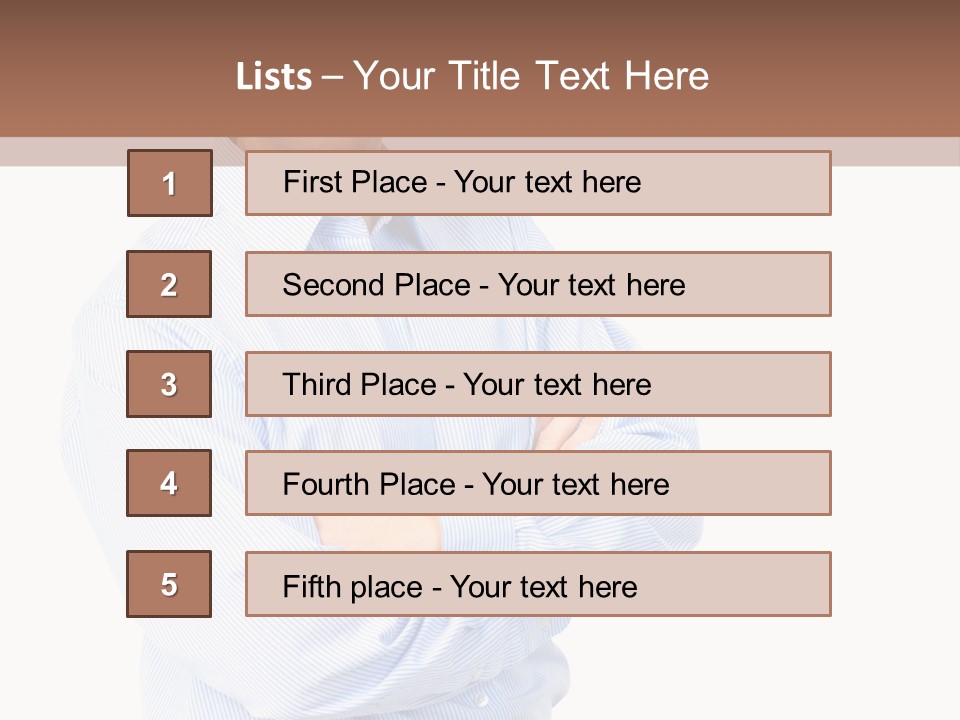 Suit S Business PowerPoint Template