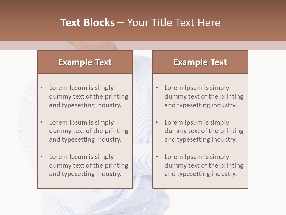 Suit S Business PowerPoint Template