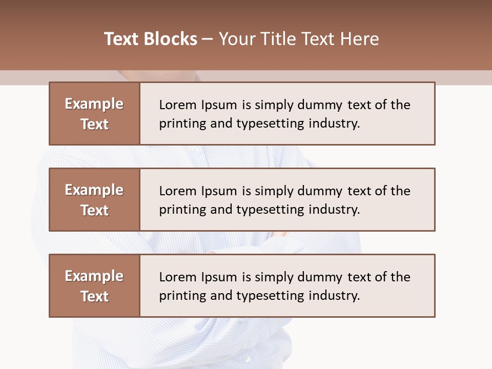 Suit S Business PowerPoint Template