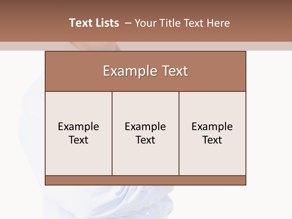 Suit S Business PowerPoint Template
