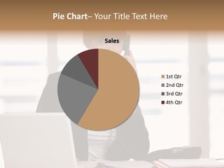 Office Computer Secretary PowerPoint Template