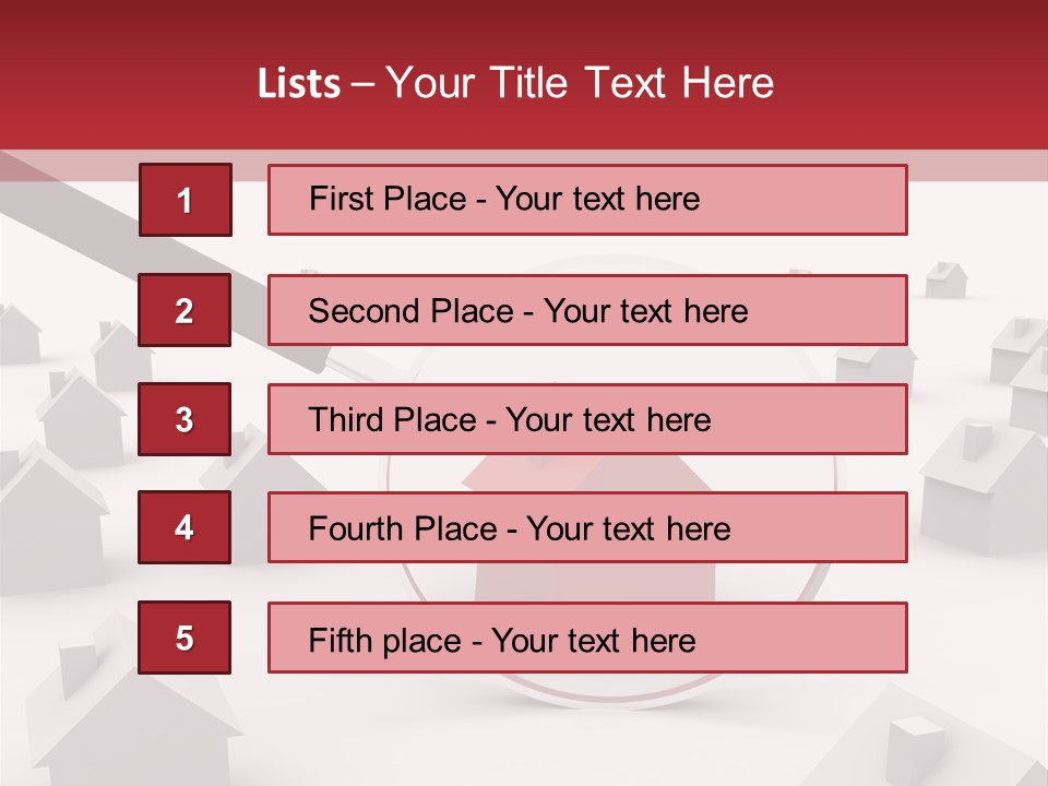 Buying Residence Low Scale PowerPoint Template