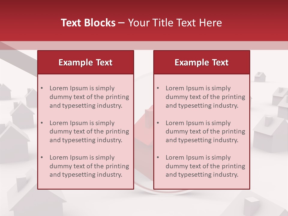 Buying Residence Low Scale PowerPoint Template
