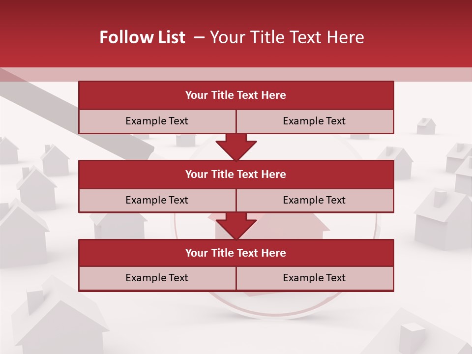 Buying Residence Low Scale PowerPoint Template