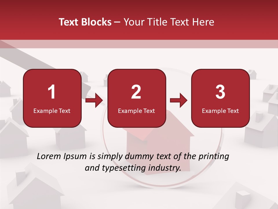 Buying Residence Low Scale PowerPoint Template