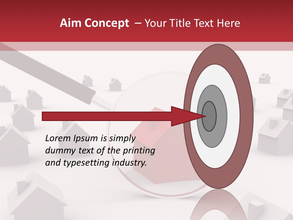 Buying Residence Low Scale PowerPoint Template