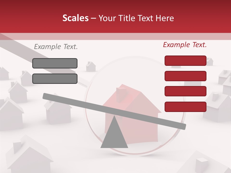 Buying Residence Low Scale PowerPoint Template