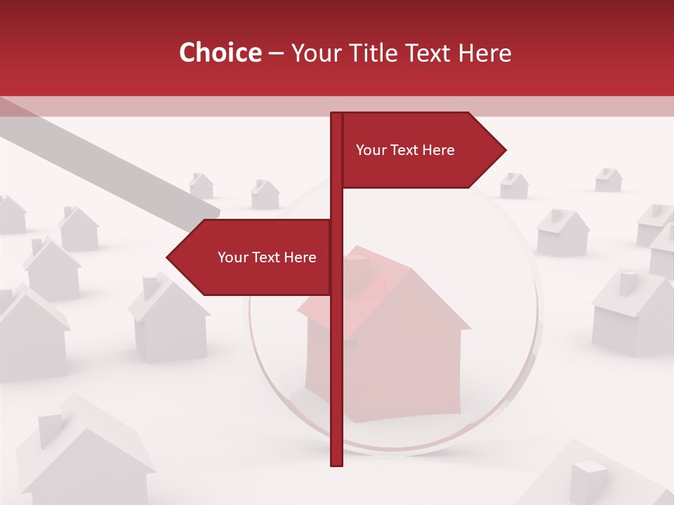 Buying Residence Low Scale PowerPoint Template