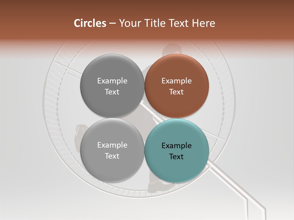 Person Run Exercise PowerPoint Template