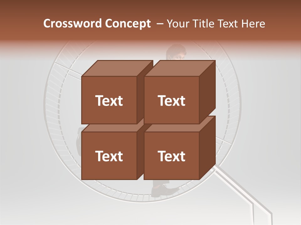 Person Run Exercise PowerPoint Template