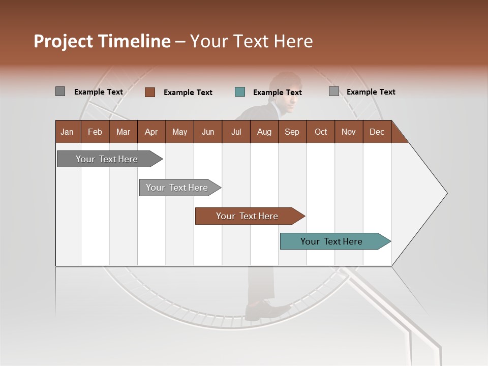 Person Run Exercise PowerPoint Template