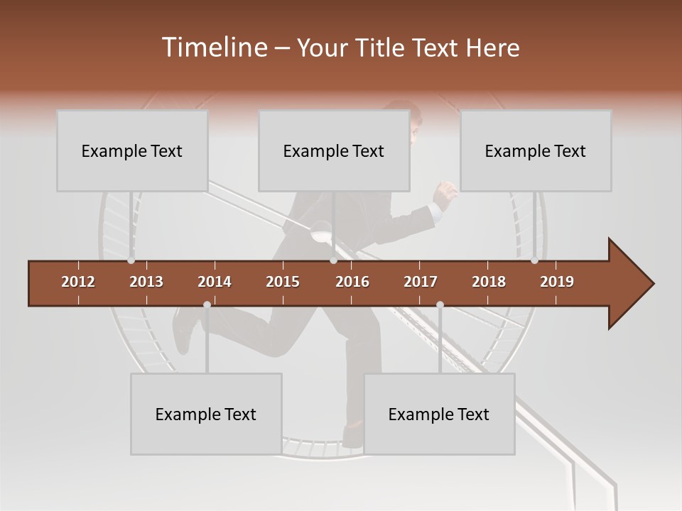 Person Run Exercise PowerPoint Template
