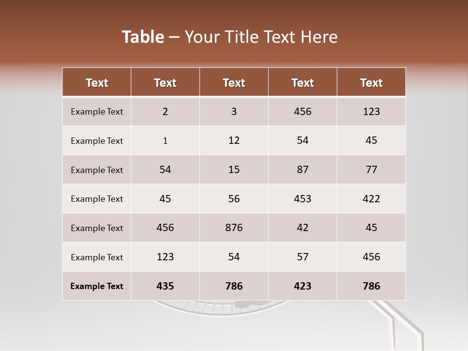 Person Run Exercise PowerPoint Template