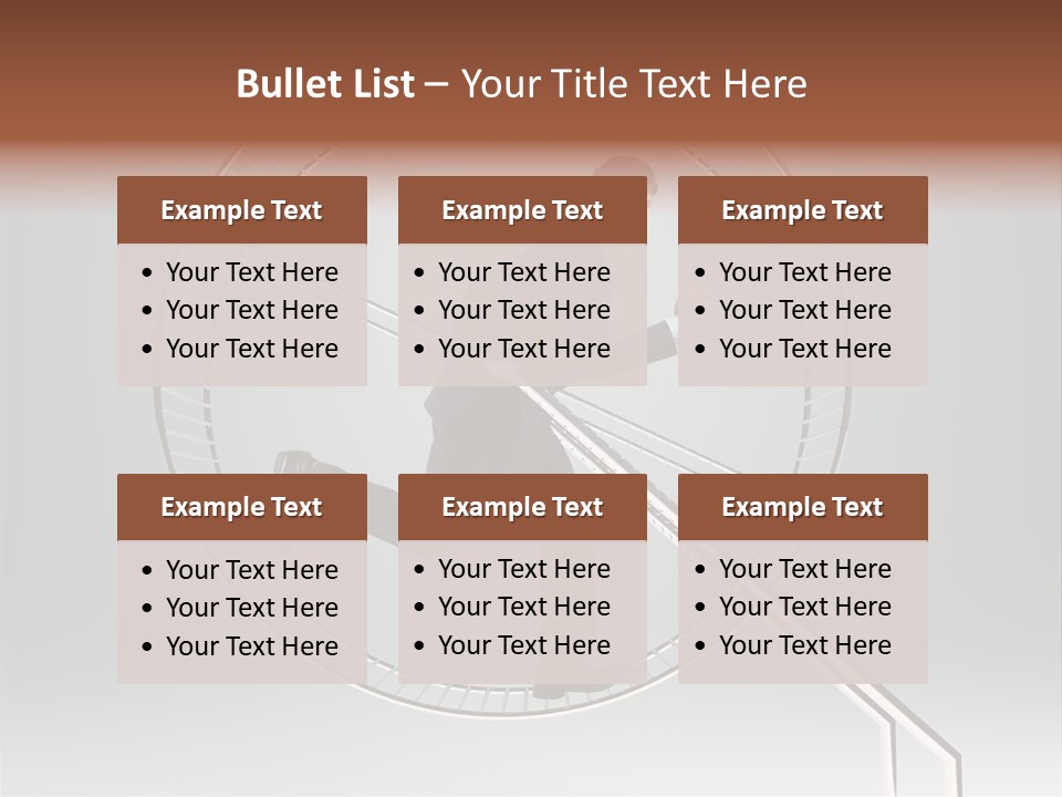 Person Run Exercise PowerPoint Template