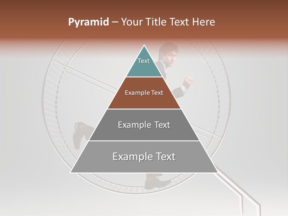 Person Run Exercise PowerPoint Template