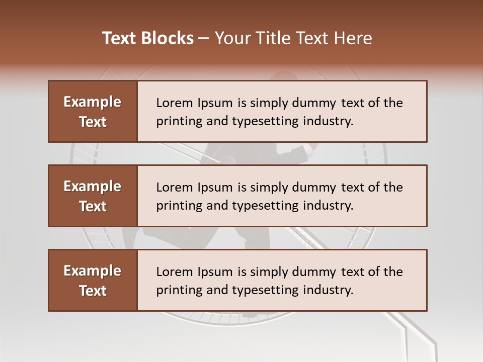 Person Run Exercise PowerPoint Template