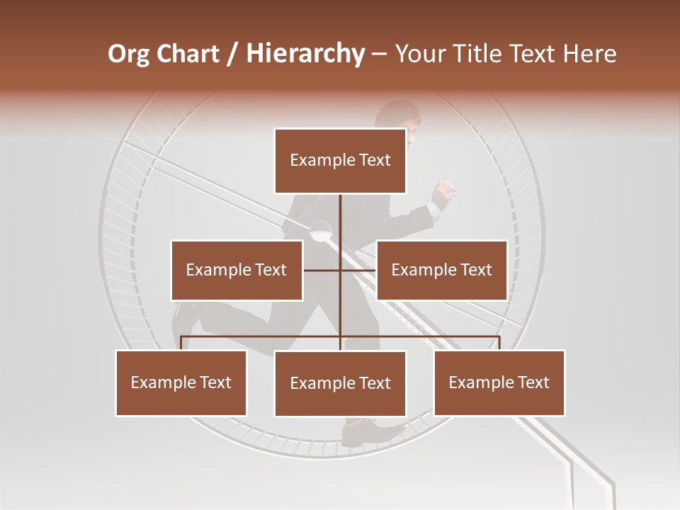 Person Run Exercise PowerPoint Template