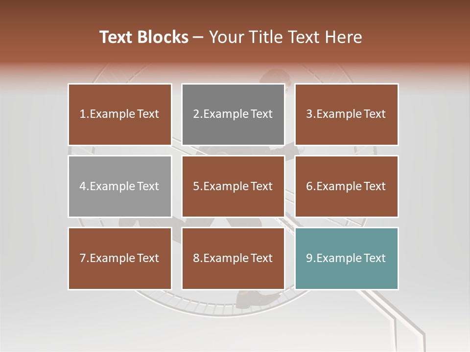 Person Run Exercise PowerPoint Template