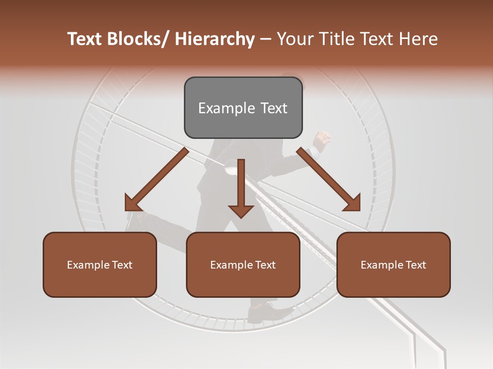 Person Run Exercise PowerPoint Template
