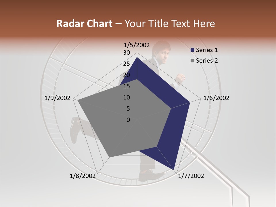 Person Run Exercise PowerPoint Template