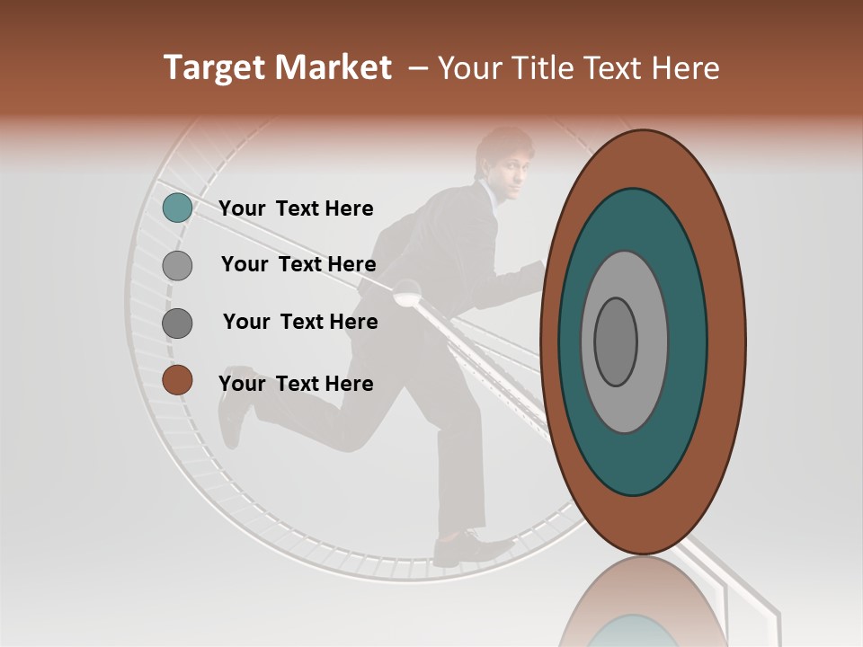 Person Run Exercise PowerPoint Template