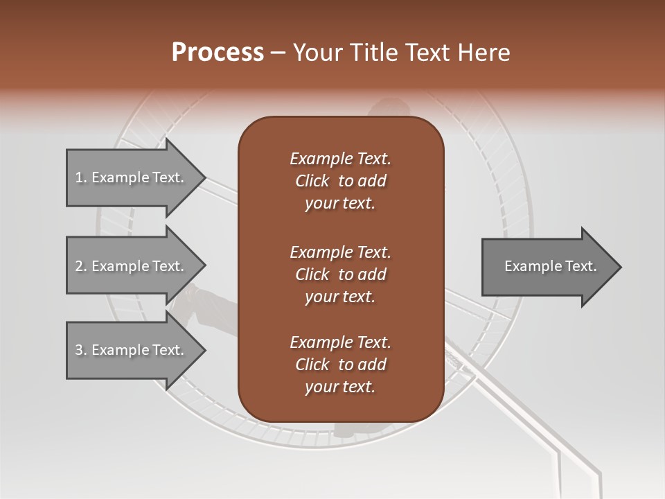 Person Run Exercise PowerPoint Template