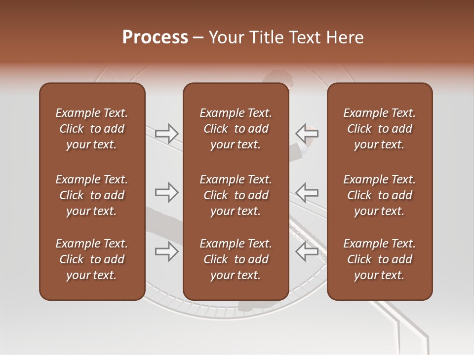 Person Run Exercise PowerPoint Template