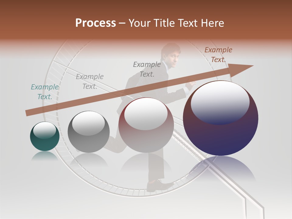 Person Run Exercise PowerPoint Template