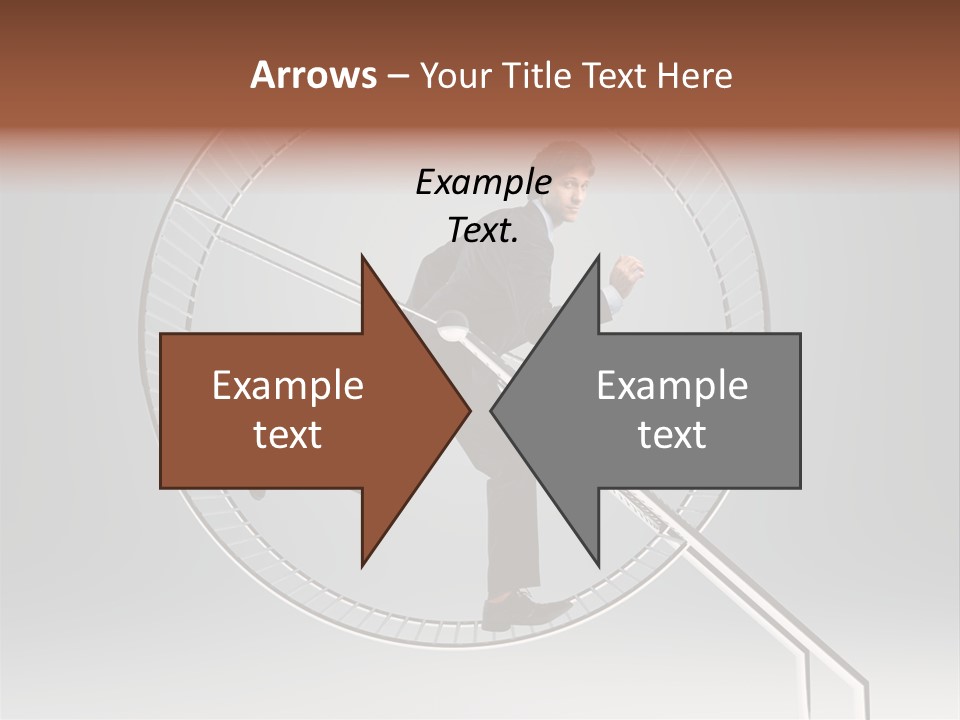 Person Run Exercise PowerPoint Template