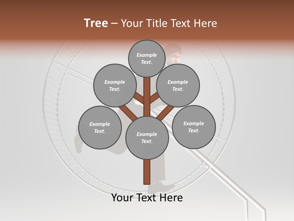 Person Run Exercise PowerPoint Template