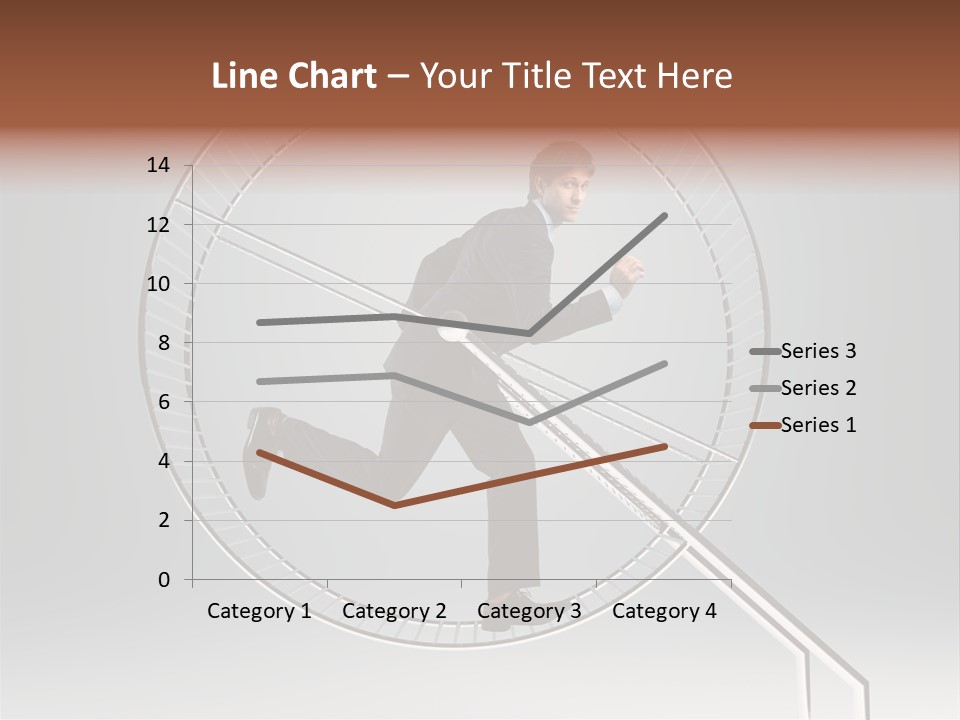 Person Run Exercise PowerPoint Template
