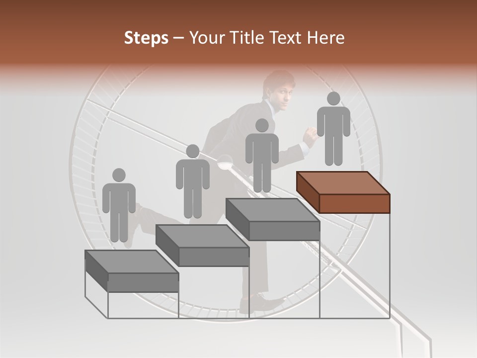 Person Run Exercise PowerPoint Template