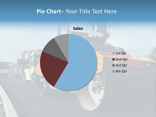 Repairing Wheel Lane PowerPoint Template