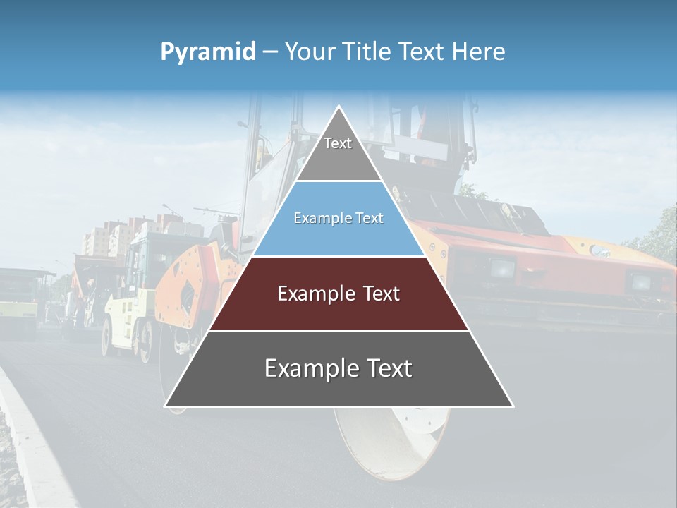 Repairing Wheel Lane PowerPoint Template