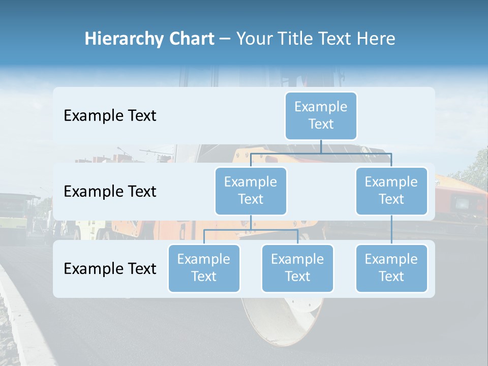 Repairing Wheel Lane PowerPoint Template