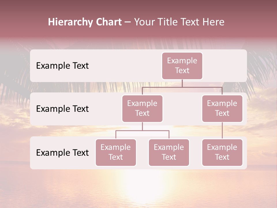 Night Gold Sunset PowerPoint Template