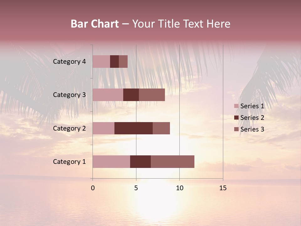 Night Gold Sunset PowerPoint Template