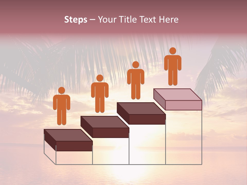 Night Gold Sunset PowerPoint Template