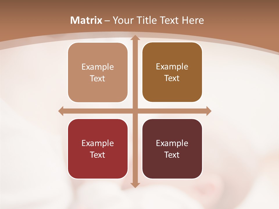 Candid Nipple Look PowerPoint Template