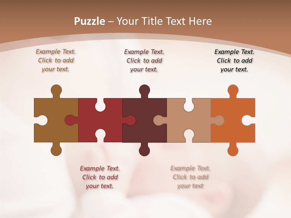 Candid Nipple Look PowerPoint Template